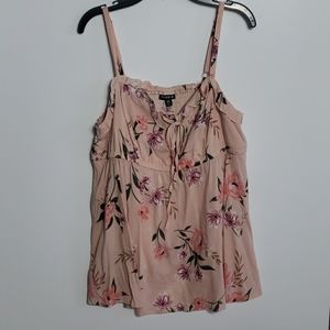 Torrid Pink Floral Top